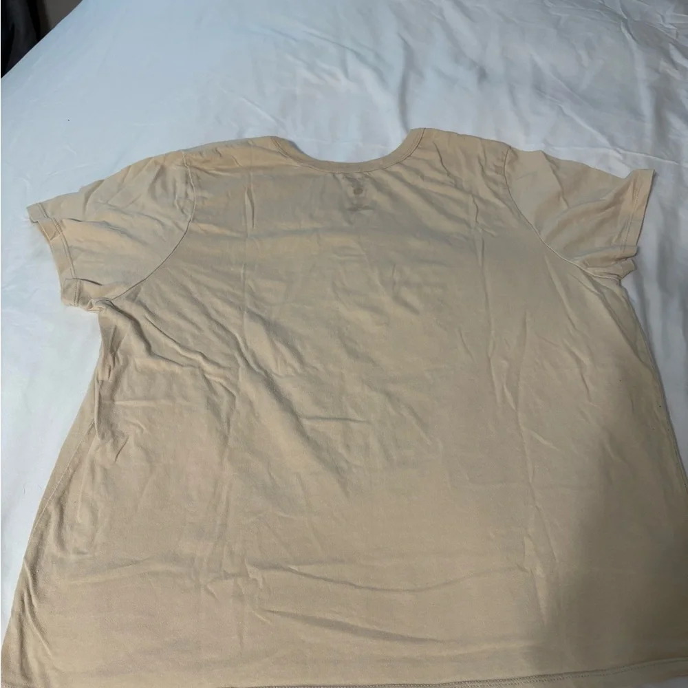 Hello Kitty T-Shirt - Cream with Pink and Blue Details - Picture 3 of 3
